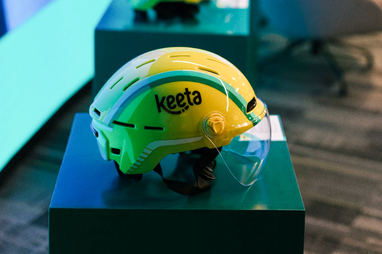 Saiba como funciona o capacete da Keeta (Crédito: Breno da Matta/Divulgação)