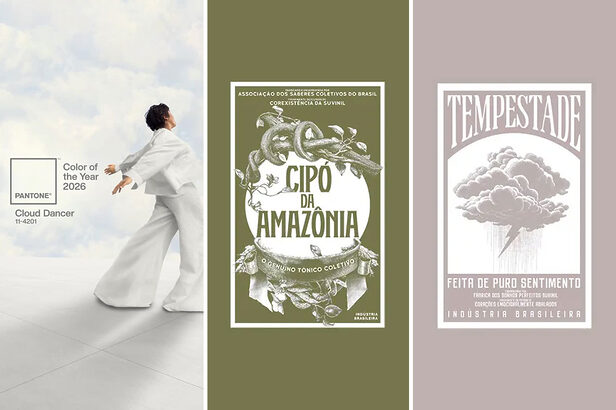 Pantone escolhe Cloud Dancer como cor de 2026, enquanto Suvinil define Cipó da Amazônia e Tempestade (Crédito: Reprodução)