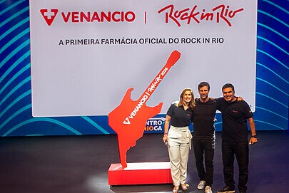 Drogaria Venancio será a farmácia oficial do Rock in Rio