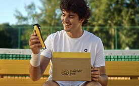 Mercado Livre é o novo patrocinador do tenista brasileiro João Fonseca (Crédito: Divulgação)