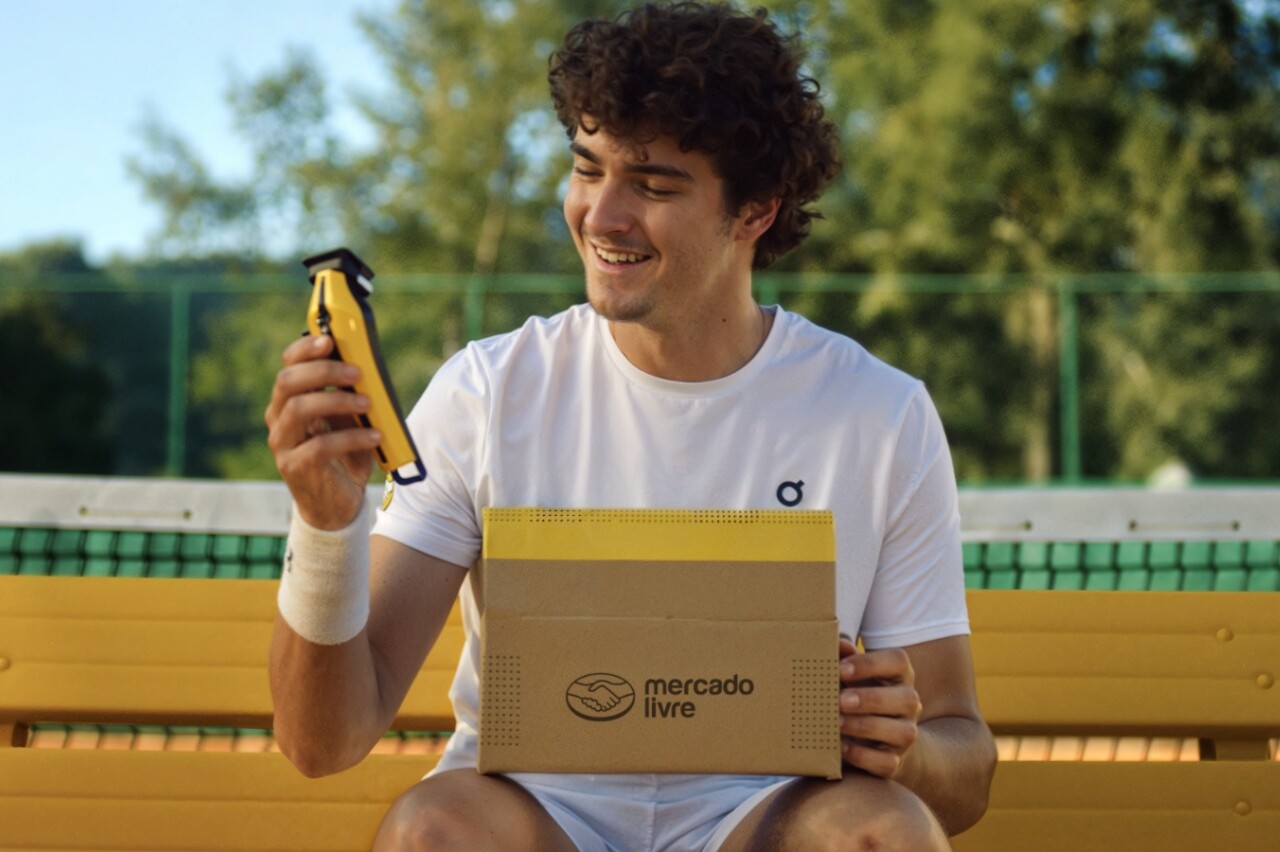 Mercado Livre é o novo patrocinador do tenista brasileiro João Fonseca (Crédito: Divulgação)