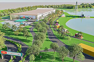 Disney Celebra: Um Natal Inesquecível, no Parque Barigui, em Curitiba (Crédito: Divulgação)