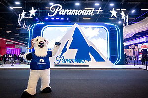 Paramount+ preparou um espaço com ativações inspiradas em seus títulos (Crédito: Divulgação)