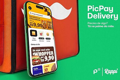 Rappi leva serviço Turbo para app do PicPay
