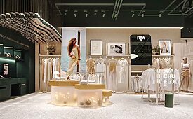 3D da pop-up store da Riachuelo