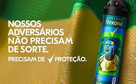 Rexona quer ativar o futebol com patrocínio à Copa do Mundo Fifa (Crédito: Divulgação)