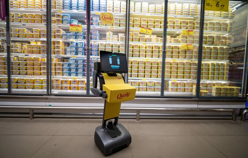 Conheça o Qualyzinho, o Robô OOH da JCDecaux (Crédito: Divulgação)