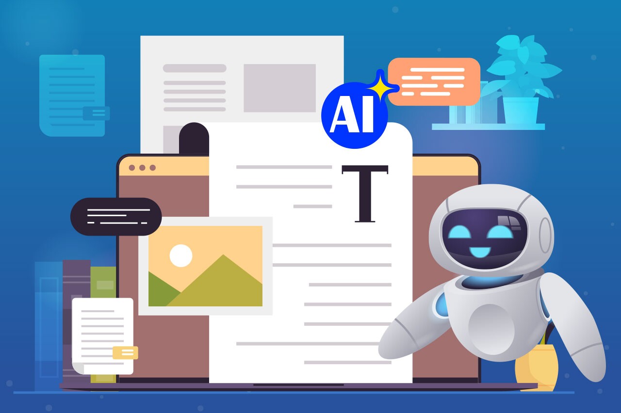 Como são as políticas e diretrizes de IA das redações