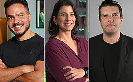 Anderson Gonçalves Silva, Érika Dias e Rodolpho Aguiar Eufrosino