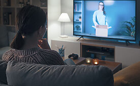Quais são as previsões para a TV conectada em 2026? (Crédito: Stock Asso/Shutterstock)