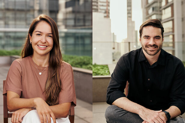 Jackeline Calou e André Coiro assumem novas funções na Adlook (Créditos: Divulgação)