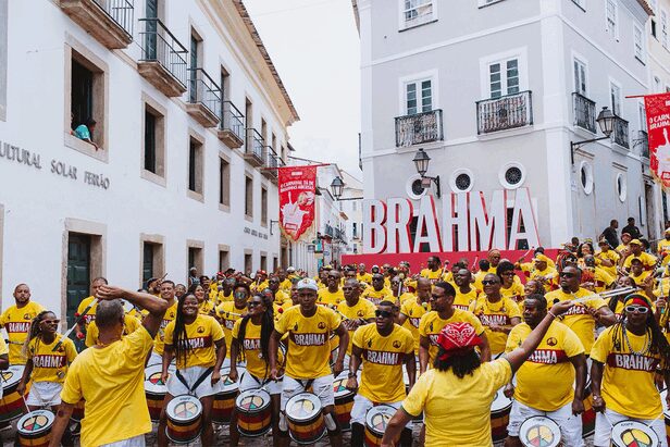 Brahma e Olodum apresentam Carnval a Carlo Ancelotti