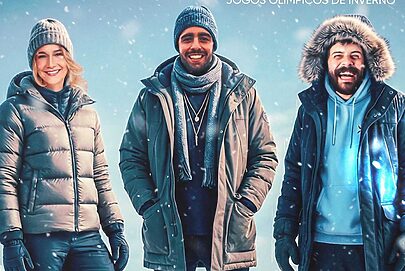 CazéTV estrutura equipe para os Jogos de Inverno 2026