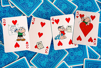 Copag e MSP criam baralho e jogo da Turma da Mônica