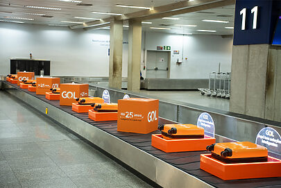 Gol ocupa Aeroporto Galeão para celebrar 25 anos