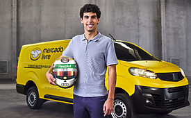 Mercado Livre é o novo patrocinador do piloto de Fórmula 1 Gabriel Bortoleto (Créditos: Divulgação)