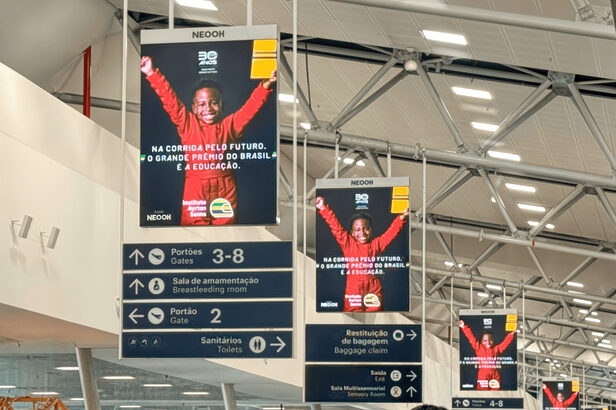 NEOOH apoia a campanha de 30 anos do Instituto Ayrton Senna, criada pela agência 35