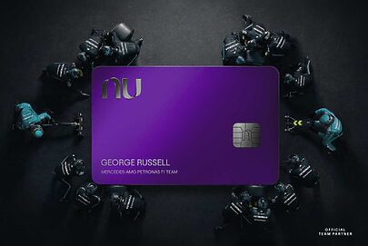 Nubank se torna parceira global da Mercedes- AMG Petronas F1