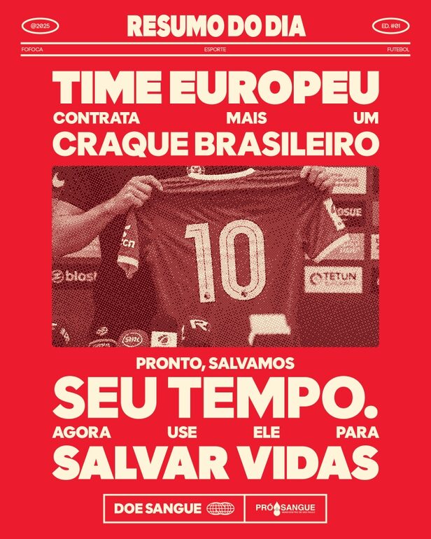 Pro Sangue - Time Saver Ads