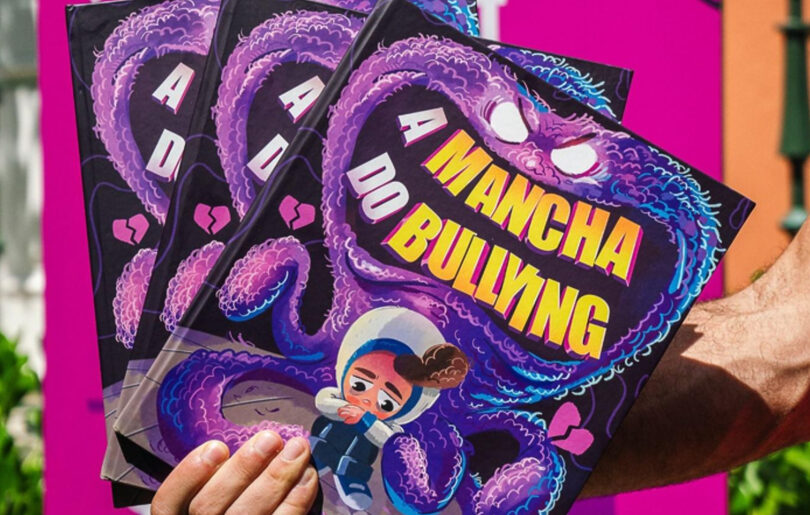 Vanish lança livro educativo sobre combate ao bullying (Crédito: Divulgação)