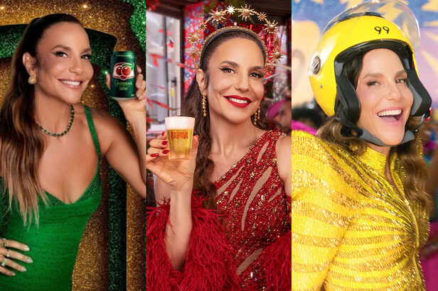 Ivete Sangalo é embaixadora de Guaraná, Itaipava e 99 e 99Food no Carnaval 2026 (Créditos: Divulgação)