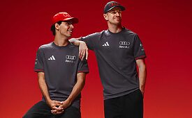 Adidas estreia collab com Audi Revolut para Fórmula 1 (Crédito: Divulgação)