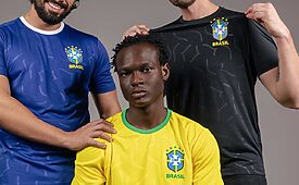 Centauro lança linha de roupas inspiradas na seleção brasileira (Crédito: Divulgação)