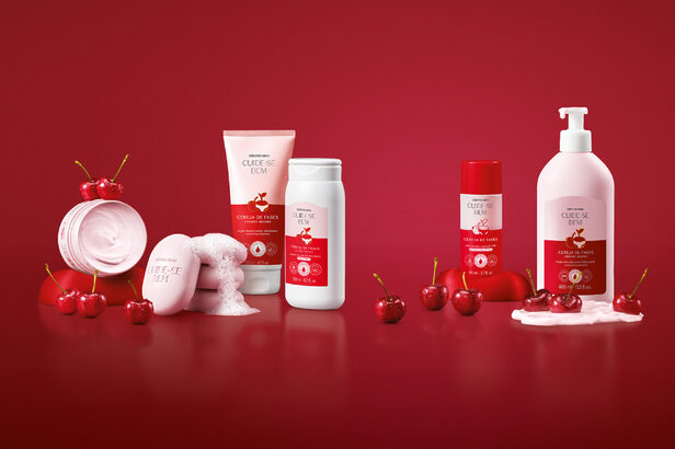 Linha Cereja de Fases do O Boticário (Créditos: Divulgação)