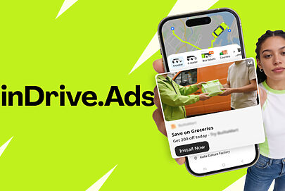 InDrive lança solução global de publicidade no Brasil