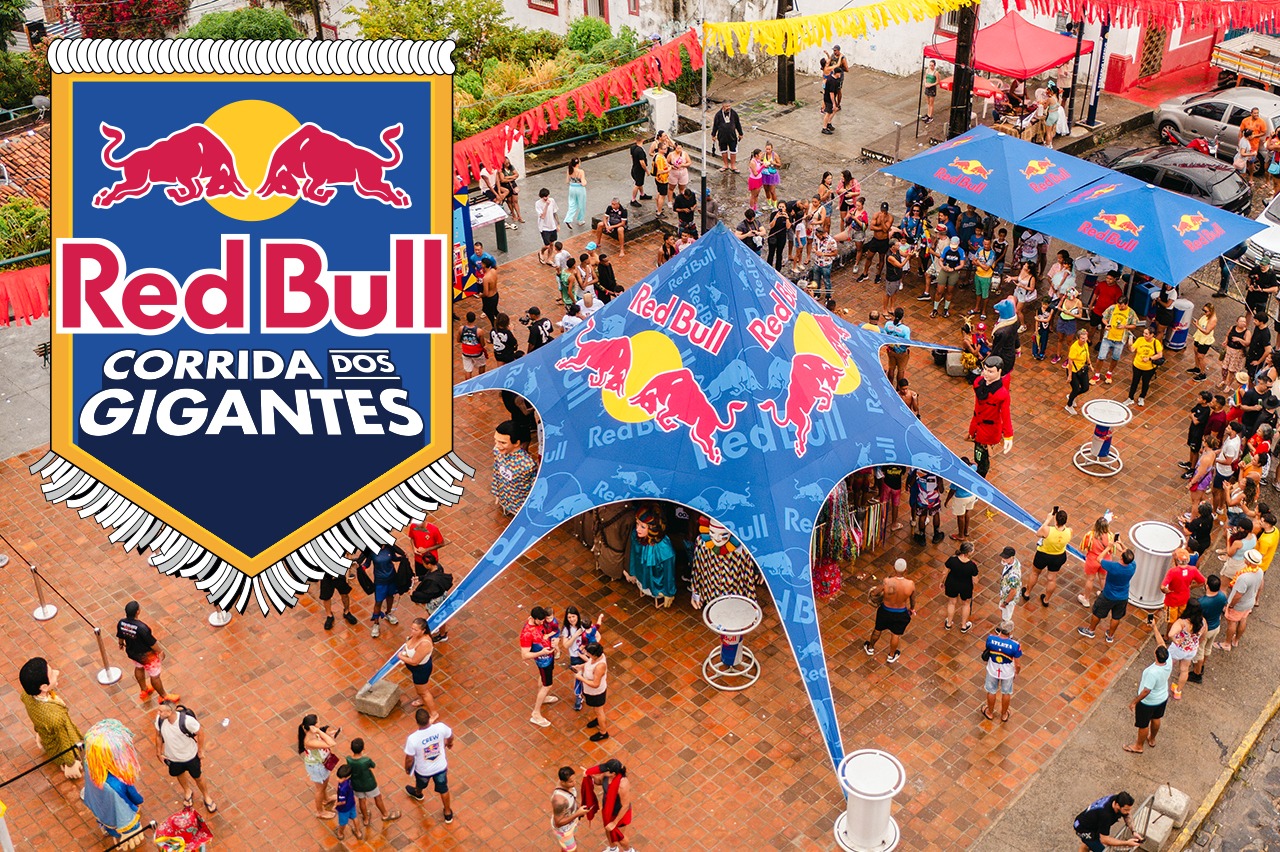 Red Bull agita Carnaval de Olinda com a Corrida dos Gigantes