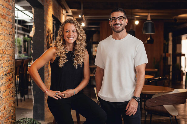 Lucía Rodríguez e José Saad Neto, da GoAd