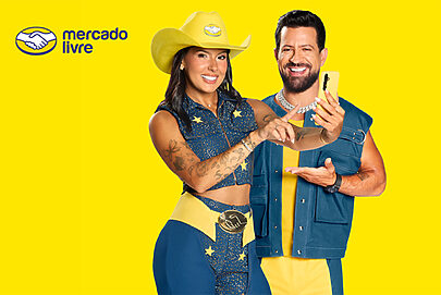 Mercado Livre escolhe Ana Castela e Dennis para o 3.3