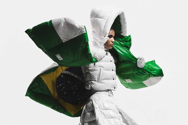 Moncler apresenta uniformes para o Time Brasil nos Jogos Olímpicos de Inverno (Crédito: Divulgação)