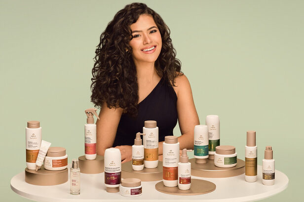 Maisa amplia parceria com a Natura e passa a representar a linha Lumina, voltada ao cuidado dos cabelos (Créditos: Divulgação)