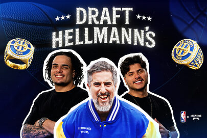 Hellmann’s lança reality para a NBA com Mion e Podpah