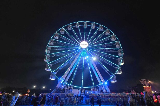 Samsung convida público a viver experiência com a câmera dos aparelhos Galaxy no Lollapalooza (Crédito: Divulgação)