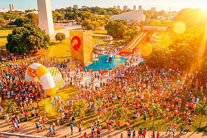 Skol cria parque aquÃ¡tico gratuito no Ibirapuera