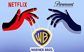 Netflix ou Paramount: quem leva a Warner Bros. Discovery? (Crédito: Nanzeeba)