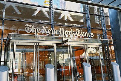 New York Times ganha 1,4 mi de assinantes digitais em 2025