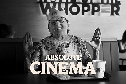 Burger King recria meme Absolute Cinema com TÃ¢nia Maria