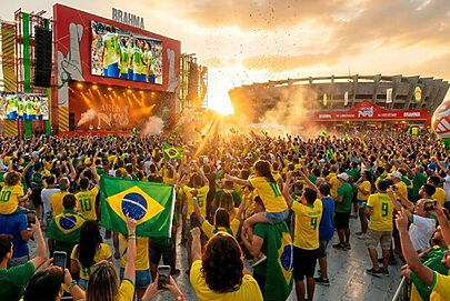 Ambev lança Arena Nº1 para a Copa do Mundo em cinco capitais