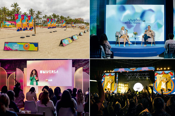 UOL no Verão, Viva Bem no Seu Tempo, Universa Talks e CarnaUOL representam a atuação multiplataforma do UOL, conectando conteúdo, marcas e audiência