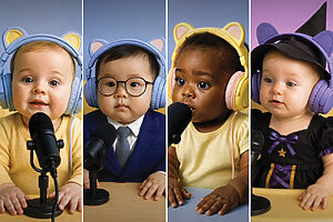 Campanha "ColiCast", da Milà para a Colidis, usou bebês feitos por IA