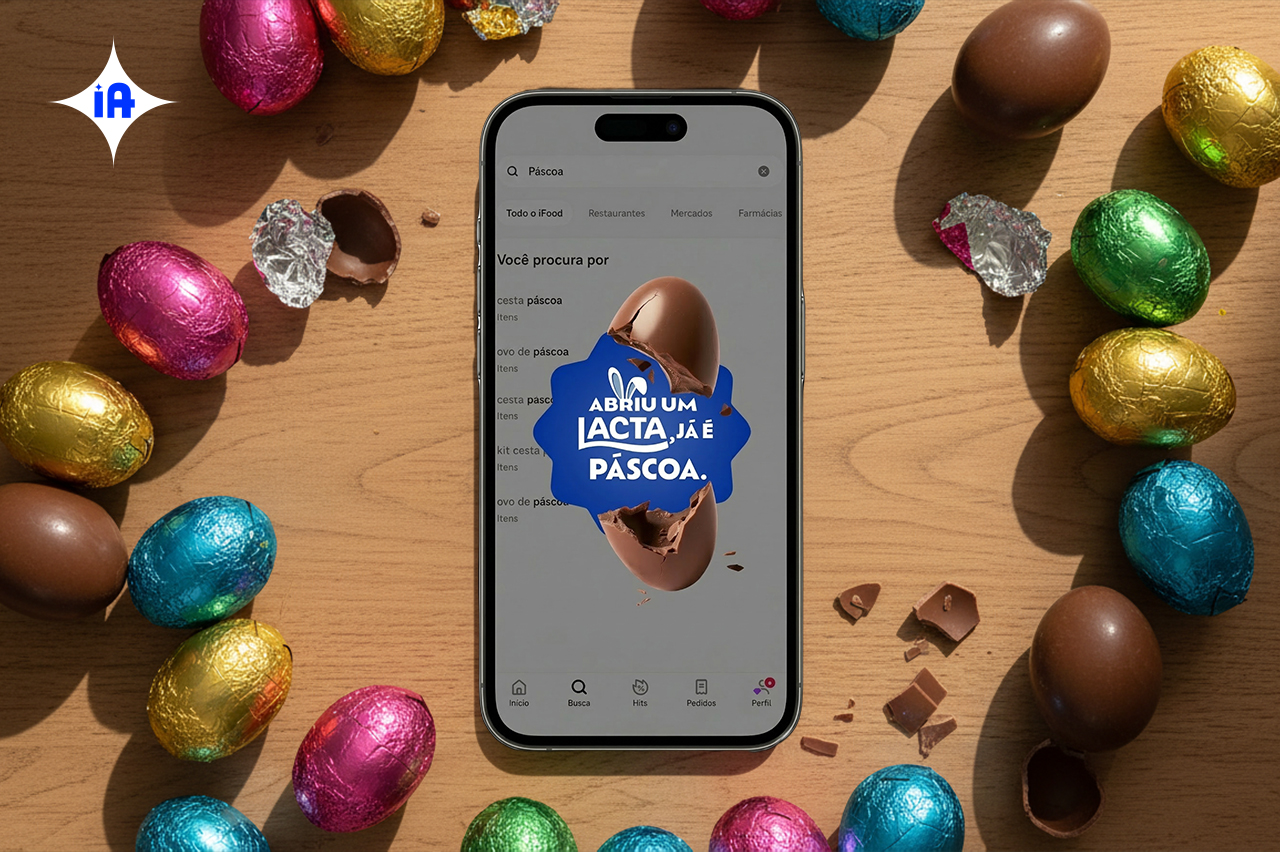 iFood e Lacta usam IA para personalizar Páscoa no app
