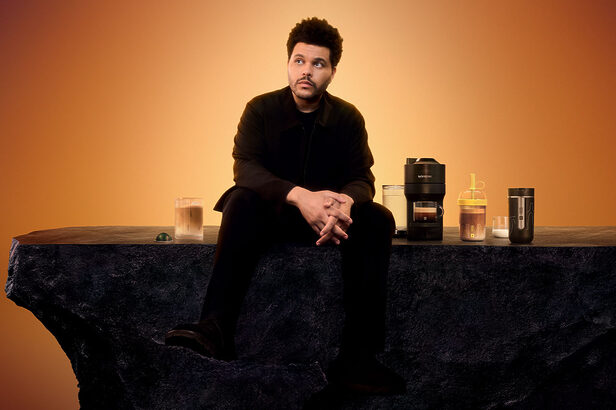 Coleção SAMRA Origins marca colaboração da Nespresso com The Weeknd (Créditos: Divulgação)