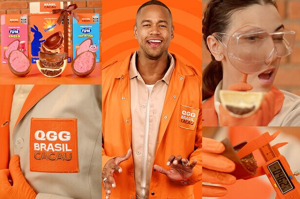 Léo Santana é o embaixador da Brasil Cacau para Páscoa 2026 (Créditos: Divulgação)