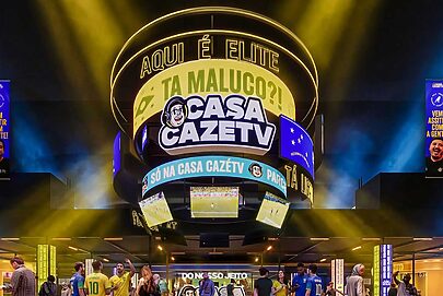 CazéTV escolhe Parque Villa-Lobos para sediar Casa CazéTV