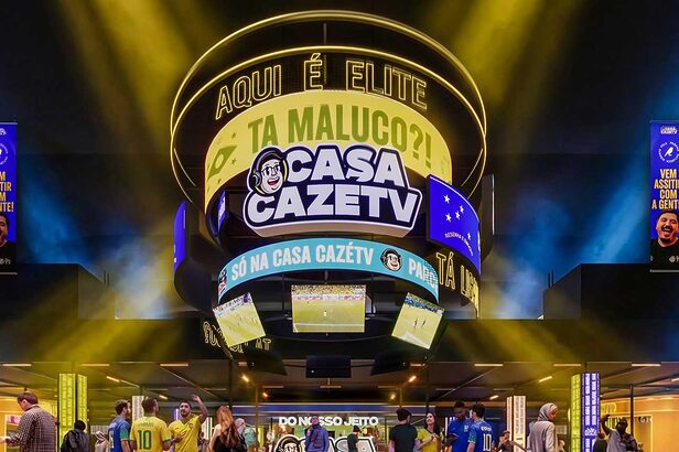 Casa CazéTV acontecerá no Parque Villa-Lobos, em São Paulo (Crédito: Divulgação)