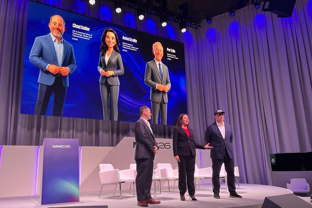 Chad Seiler, Anna Scally e Per Edin, da KPMG