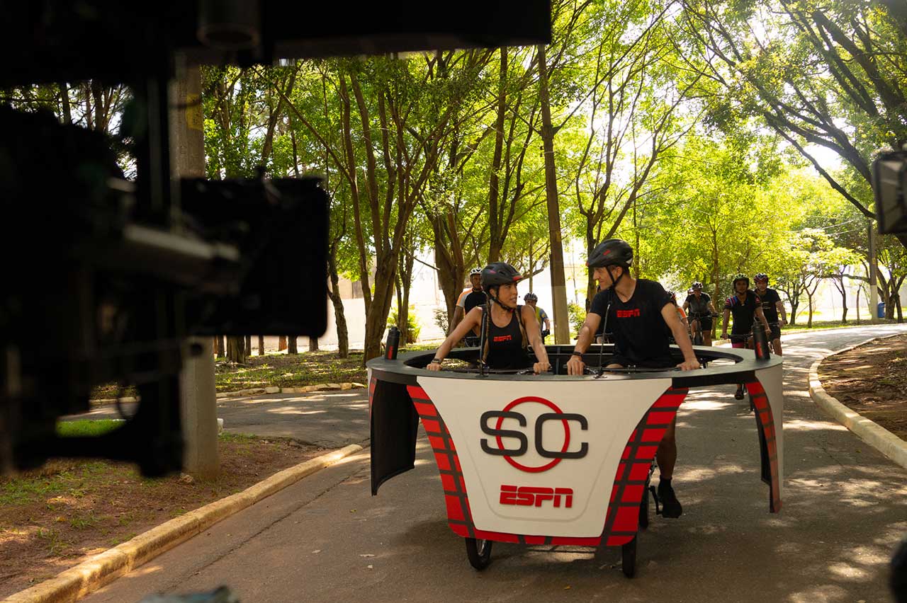 ESPN pedala para combater sedentarismo